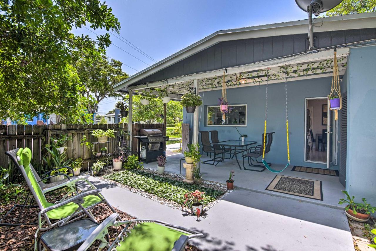 Shady And Eclectic Fort Lauderdale Dwelling With Yard! Eksteriør billede